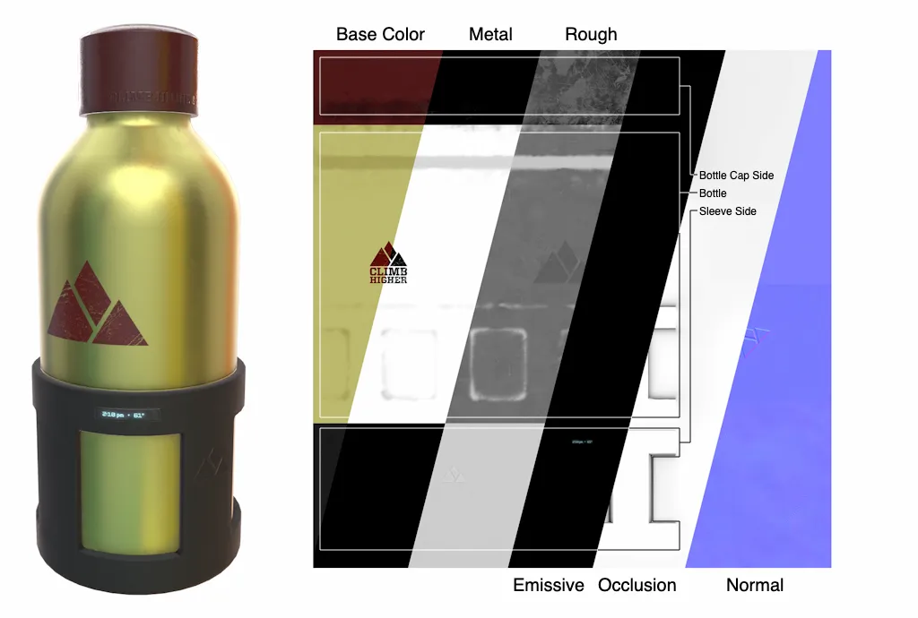 glTF 2.0 - Physically Based Rendering Example
